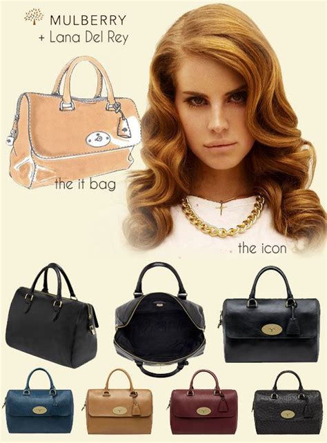 mulberry del rey bag|lana del rey purses.